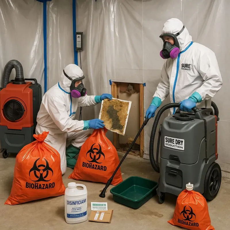 Contaminated Water Handling Protocols process in Barnhart, MO